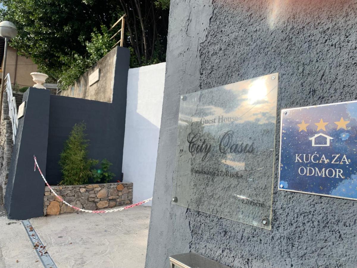 Kuca Za Odmor City Oasis Rijeka Exteriér fotografie